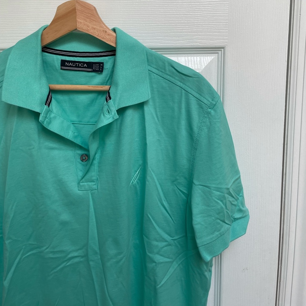 Nautical Teal Polo